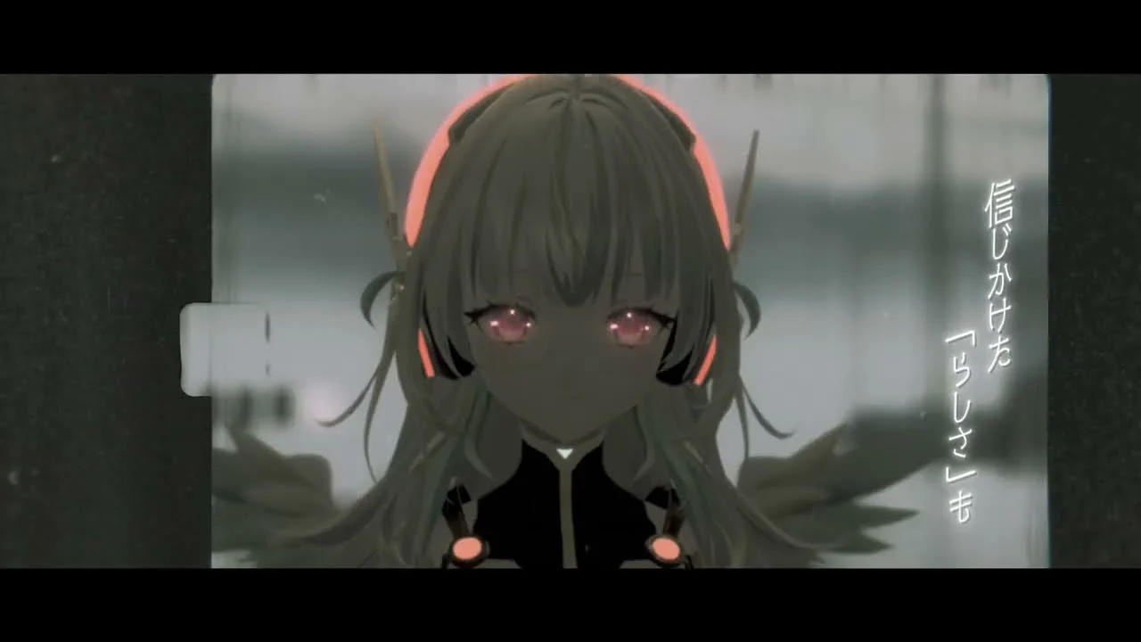 色を抑えた場面